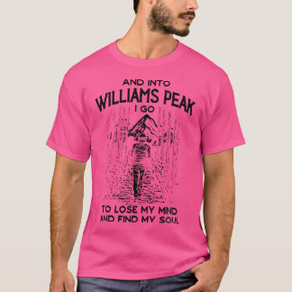 Camiseta E No Pico Williams Eu Vou Caminhar O Colorado Hike
