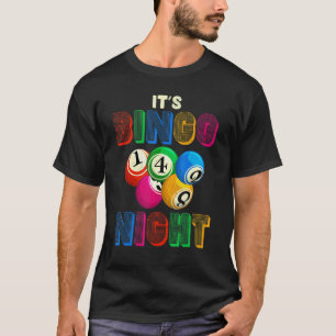 Camiseta É Noite de Bingo Apostas Vencedor de Bingo Jogador