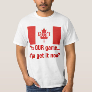 Camiseta É NOSSO jogo - Hockey canadense