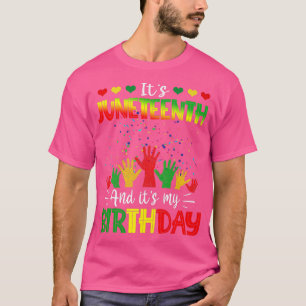 Camiseta É o 12 de junho e o meu aniversário é o dia negro