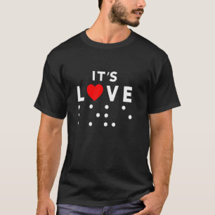 Camiseta É o Amor Cegueira Deficientes Visuais Pessoas Cega