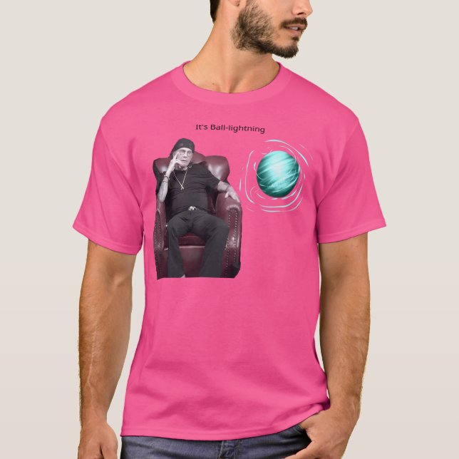 Camiseta É O Ball-Lightning Osborne Que Quer Acreditar (Frente)