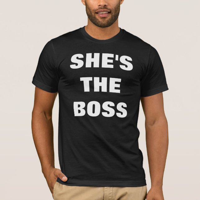 CAMISETA É O CHEFE (Frente)