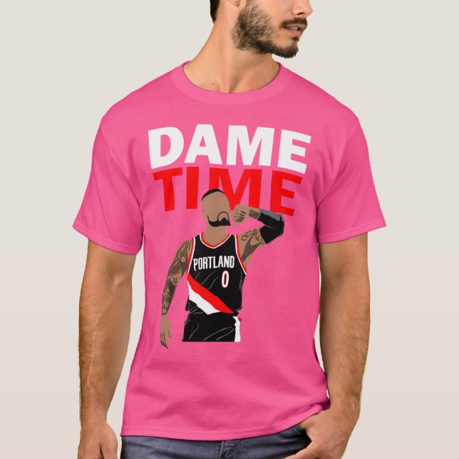 Camiseta É O Dame Time Damian Lillard (Frente)