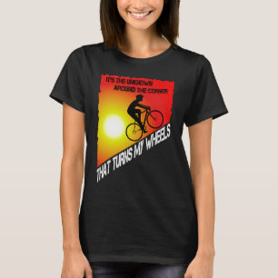 Camiseta É o desconhecido ao virar da esquina que me vira