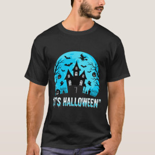 Camiseta É o Design de Morcego da Casa Assombrada de Hallow