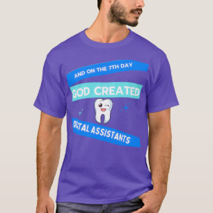 Camiseta E o dia 7 que Deus Criou o Fundão dos Assistentes 