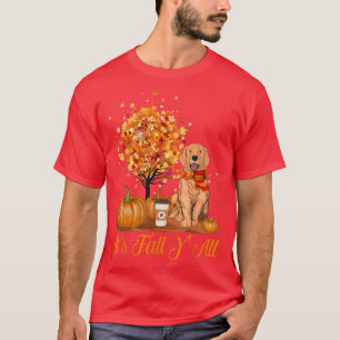Camiseta É o Dia das Bruxas do Cachorro do Ouro Quente