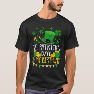 Camiseta É o Dia de São Patrício e os meus Irlandeses de