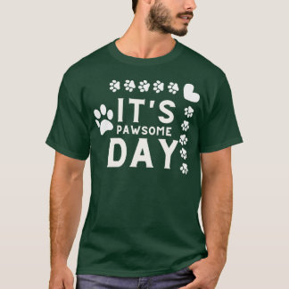 Camiseta É o Dia Pawsome