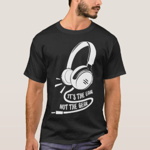 Camiseta É O Engenheiro De Gravação De Áudio De Engrena