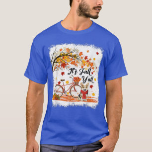 Camiseta É O Fall Yall Funny Corgi Dog Autumn Tree Gift App