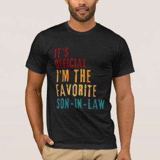 Camiseta É o genro favorito.