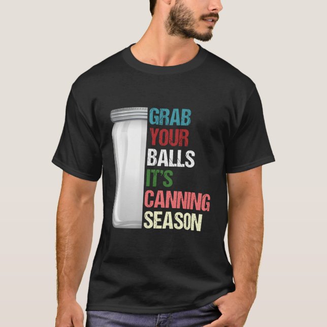 Camiseta É O Homepassado Jar Canning Pun (Frente)