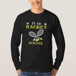 Camiseta É o jogador B do Hobby, Tênis da Racket Science