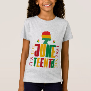 Camiseta É o Juneteenth Para Mim - História Negra