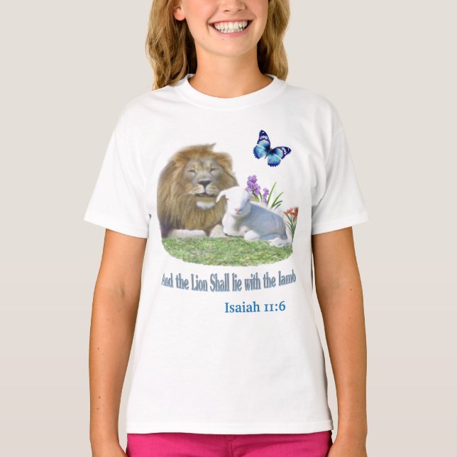 Camiseta E o Leão ficará com a Lamb (Frente)