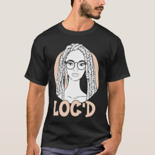 Camiseta É o "Locs For Me Afro Hair Black American Afr"