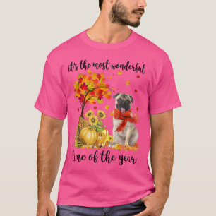 Camiseta É O Mais Maravilhoso Pumpkin Do Horário Do Outono