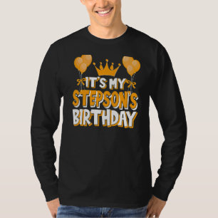 Camiseta É o Matriz da Família de Celebração de Aniversário