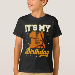 Camiseta É o meu 11º aniversário Sketll Boy 11 anos Present
