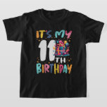 Camiseta É o meu 11 Birthday Feliz Aniversário de criança<br><div class="desc">Esta 11 de Aniversário para rapazes ou raparigas é excelente para celebrar a festa de aniversário de 11 anos! O aniversariante de onze anos será feliz e divertido de vestir um design tão engraçado. Presente perfeito para o aniversário de 11 anos,  garoto ou garota.</div>