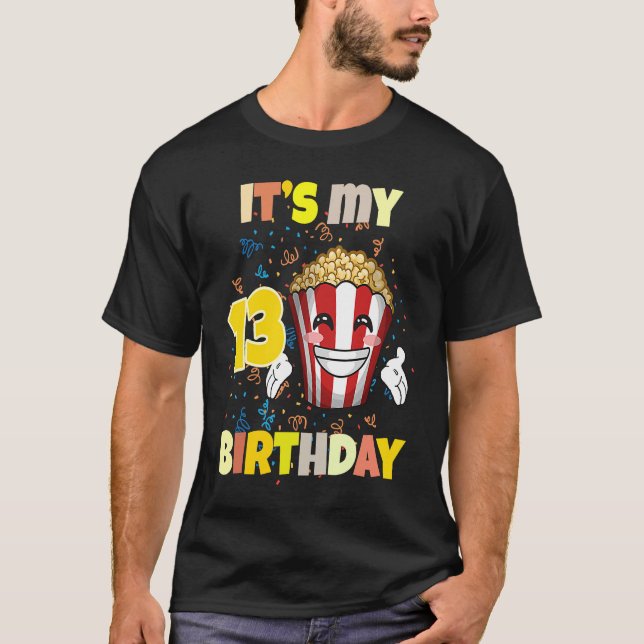 Camiseta É O Meu 13 Aniversário (Frente)