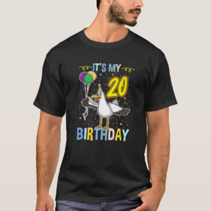 Camiseta É O Meu 20 Birthday Seagull Lover