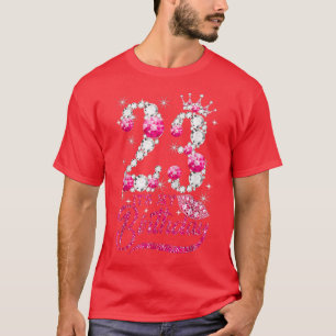 Camiseta É o meu 23º aniversário Rainha 23 anos Calçados