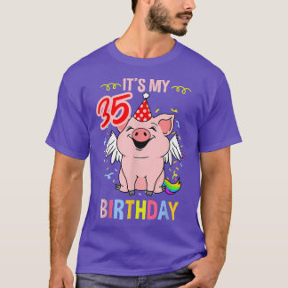 Camiseta É o meu 35º Aniversário