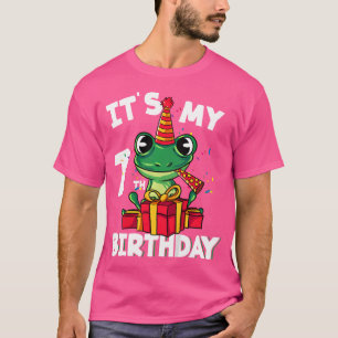 Camiseta É O Meu 7 Aniversário De Sete Anos De Idade Para