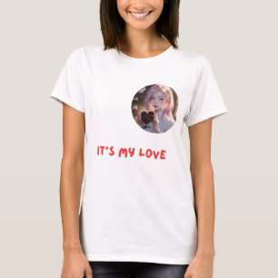 Camiseta É o meu amor