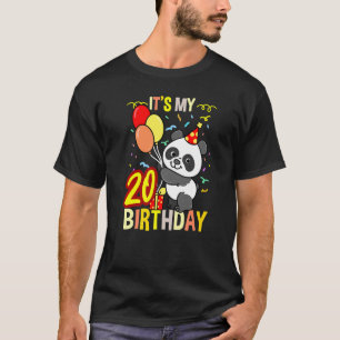 Camiseta É O Meu Animal De Panda 20