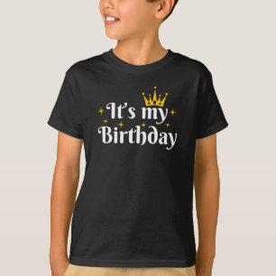 Camiseta É o meu aniversário