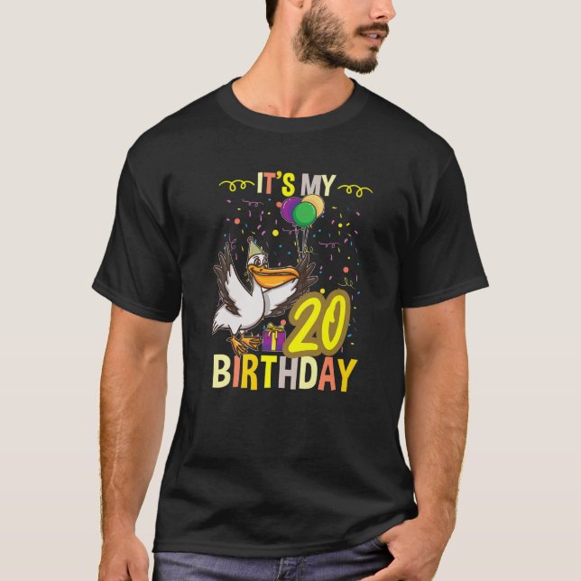Camiseta É O Meu Aniversário 20 (Frente)