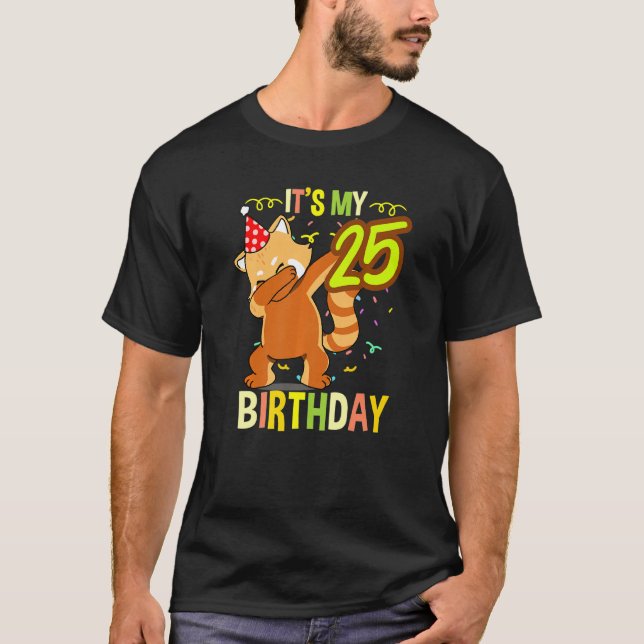 Camiseta É O Meu Aniversário 25 (Frente)