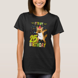 Camiseta É O Meu Aniversário 25