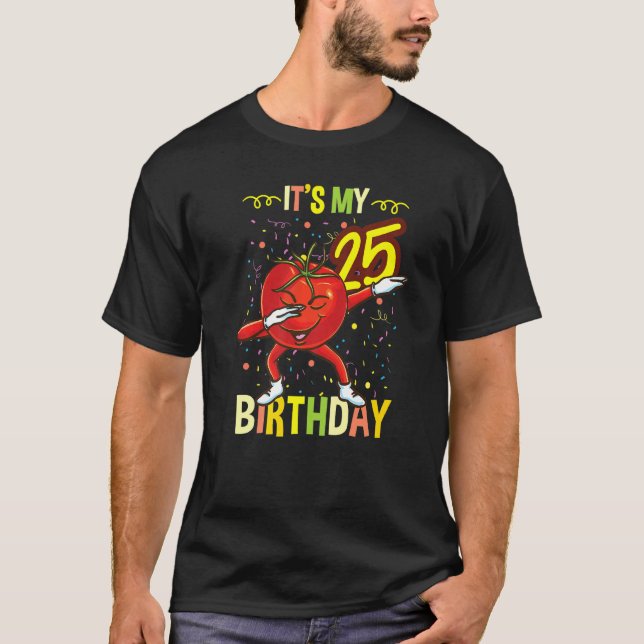 Camiseta É O Meu Aniversário 25 (Frente)