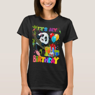 Camiseta É O Meu Aniversário As Meninas Do Panda