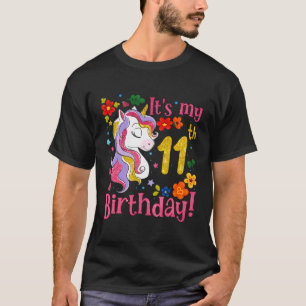 Camiseta É O Meu Aniversário De 11