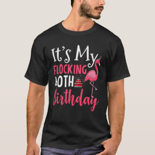 Camiseta É O Meu aniversário de 40 anos De Bloqueio Rosa Fl