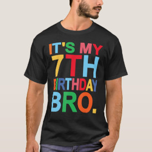 Camiseta É o meu aniversário de 7, Piada de aniversário 1