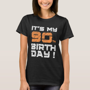 Camiseta É o meu aniversário de 90 BirthDay para Homens Mul
