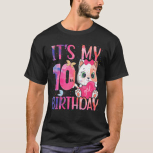 Camiseta É o meu décimo aniversário, décimo aniversári