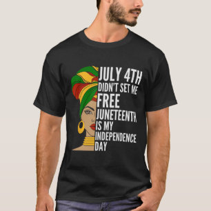 Camiseta É O Meu Dia da Independência 1865, Má Mulher 2