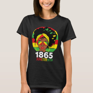 Camiseta É o meu Dia da Independência Mulheres Negras Liber