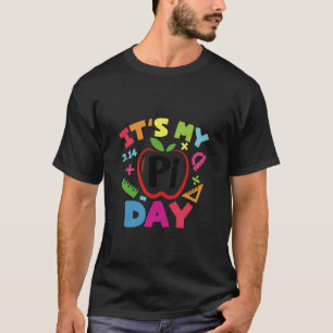 Camiseta É o Meu Dia do Pi Professor de Matemática Símbolo
