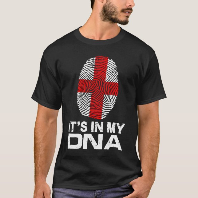 Camiseta É O MEU DNA NA bandeira nacional. (Frente)