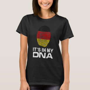 Camiseta É O MEU DNA NA impressão digital orgulho nacional