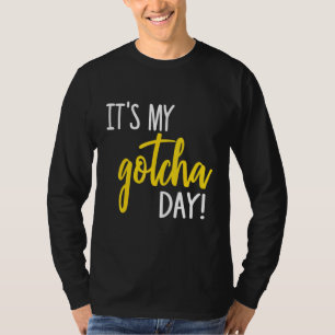 Camiseta É o meu filho adotivo do dia de Gotcha Adoção Adot